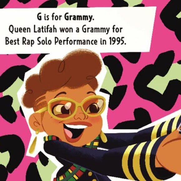 Legends of Hip-Hop: Queen Latifah: An A-B-C Biography Board Book - Picture 15 of 16